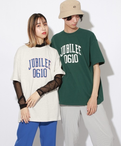 PBLIM（ページボーイリム）の「【PAGEBOYLIM】VTAコラボカレッジロゴT（Tシャツ/カットソー・レディース・オレンジ/グリーン/オートミール/杢グレー・MEDIUM/LARGE）」の14枚目の写真