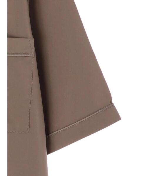 CRAFT STANDARD BOUTIQUE（クラフトスタンダードブティック）の「PEオープンカラーPKシャツ　＊（シャツ/ブラウス・メンズ・ブラック/ベージュ/グレー・LL/M/L）」の10枚目の写真