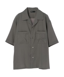 CRAFT STANDARD BOUTIQUE | PEオープンカラーPKシャツ　＊(シャツ/ブラウス)