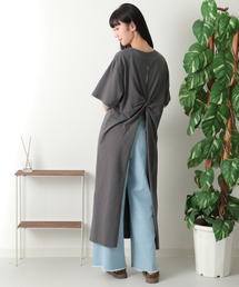 バッククロススリットワンピース