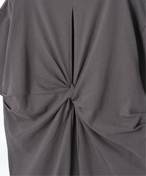 VENCEEXCHANGE（ヴァンスエクスチェンジ）の「バッククロススリットワンピース（ワンピース・レディース・クリアグリーン/ブラック/オフホワイト・M）」の7枚目の写真