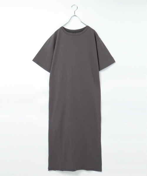 VENCEEXCHANGE（ヴァンスエクスチェンジ）の「バッククロススリットワンピース（ワンピース・レディース・クリアグリーン/ブラック/オフホワイト・M）」の4枚目の写真