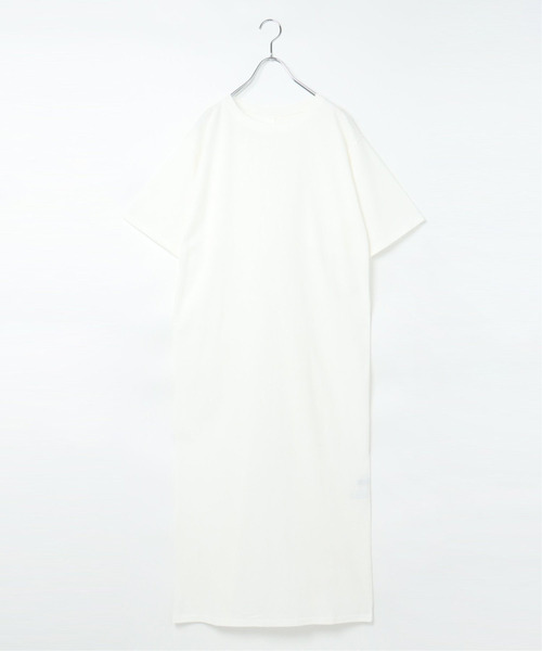 VENCEEXCHANGE（ヴァンスエクスチェンジ）の「バッククロススリットワンピース（ワンピース・レディース・クリアグリーン/ブラック/オフホワイト・M）」の21枚目の写真