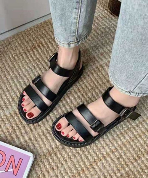 エイミードット 厚底 Puレザー サンダル Puレザー Ammy ボリューム サンダル サンダル Ammy エイミードット のファッション Ammy ストラップ