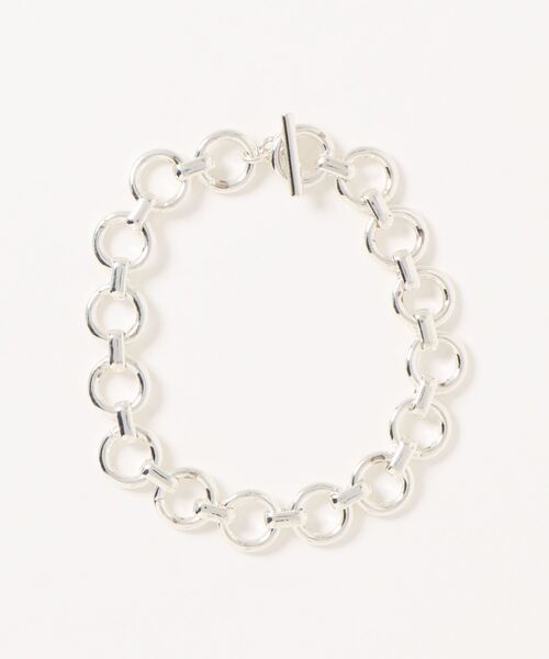 koe(コエ)の「サークルチェーンマンテルブレス*(ブレスレット・レディース・シルバー/ゴールド・FREE)」の1枚目の写真
