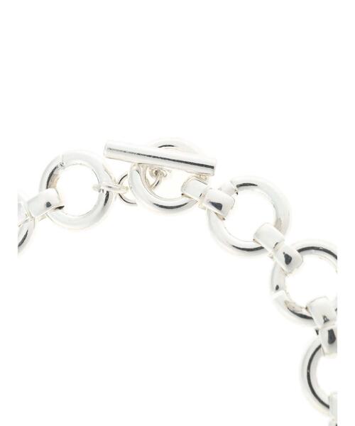 koe(コエ)の「サークルチェーンマンテルブレス*(ブレスレット・レディース・シルバー/ゴールド・FREE)」の5枚目の写真