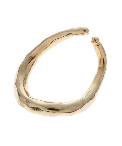 LAGUNAMOON（ラグナムーン）の「カーブフォルムイヤーカフ（ピアス（両耳用）・レディース・シルバー/ゴールド・FREE）」の4枚目の写真