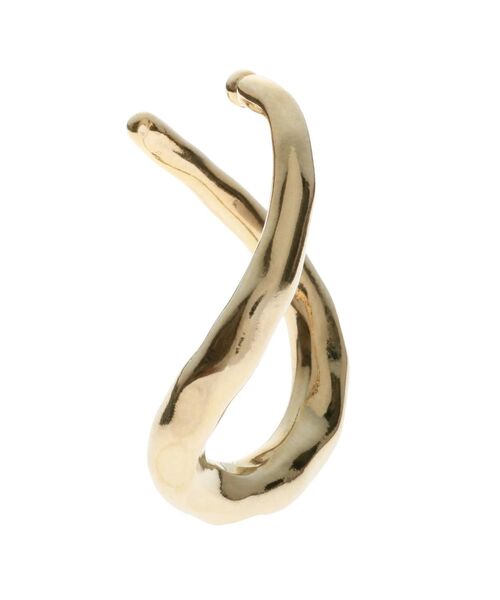 LAGUNAMOON（ラグナムーン）の「カーブフォルムイヤーカフ（ピアス（両耳用）・レディース・シルバー/ゴールド・FREE）」の5枚目の写真