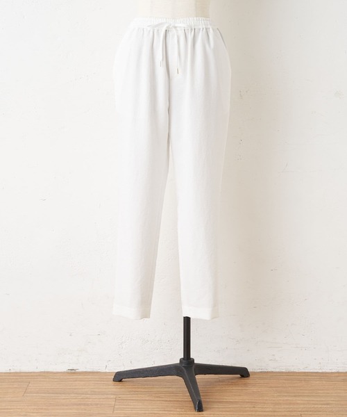 BEARDSLEY(ビアズリー)の「トラックパンツ(その他パンツ・レディース・ホワイト/ブラック/ネイビー/サンドベージュ・1/2/0)」の16枚目の写真