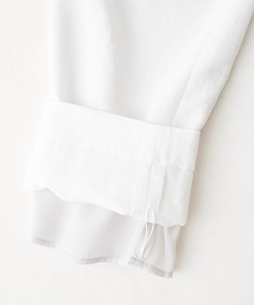 BEARDSLEY(ビアズリー)の「トラックパンツ(その他パンツ・レディース・ホワイト/ブラック/ネイビー/サンドベージュ・1/2/0)」の12枚目の写真