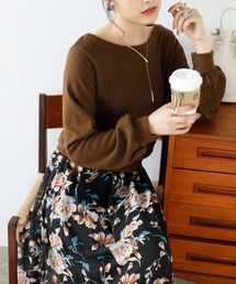 コーデ風ドッキングワンピース(ロング丈)