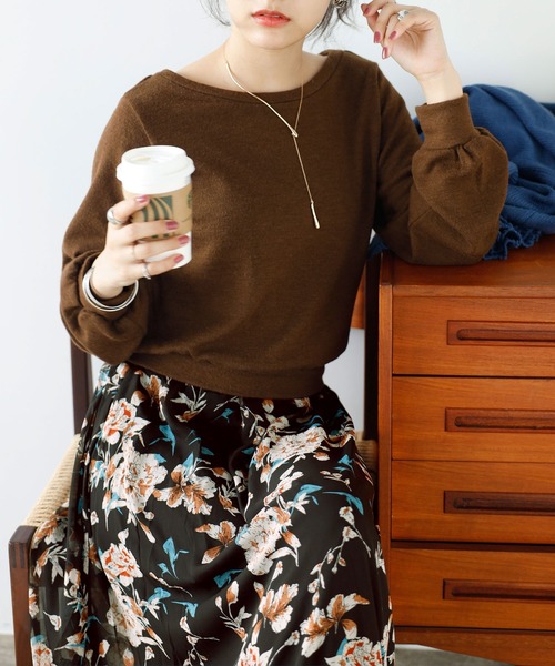 GeeRA(ジーラ)の「コーデ風ドッキングワンピース(ロング丈)(ワンピース・レディース・ボルドー/その他1/ブラック/その他/ブラック系その他/レオパード/モカ・X-LARGE/LARGE/XX-LARGE/SMALL/MEDIUM)」の12枚目の写真