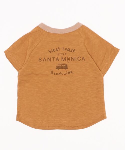 DILASH（ディラッシュ）の「サーフボード乗せ車Tシャツ（Tシャツ/カットソー・キッズ・ミント/キャメル・110/120/100/130/140/80）」の12枚目の写真