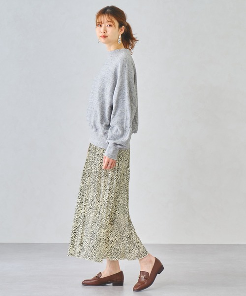 ORiental TRaffic(オリエンタルトラフィック)の「ビットモチーフスクエアトゥローファー/11310(ローファー・レディース・ブラック/ベージュ/ネイビー/ブラウン・40/38/39/41/42/35/36/37/34/43/33)」の7枚目の写真