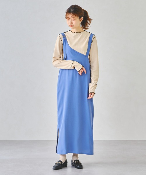 ORiental TRaffic(オリエンタルトラフィック)の「ビットモチーフスクエアトゥローファー/11310(ローファー・レディース・ブラック/ベージュ/ネイビー/ブラウン・40/38/39/41/42/35/36/37/34/43/33)」の6枚目の写真