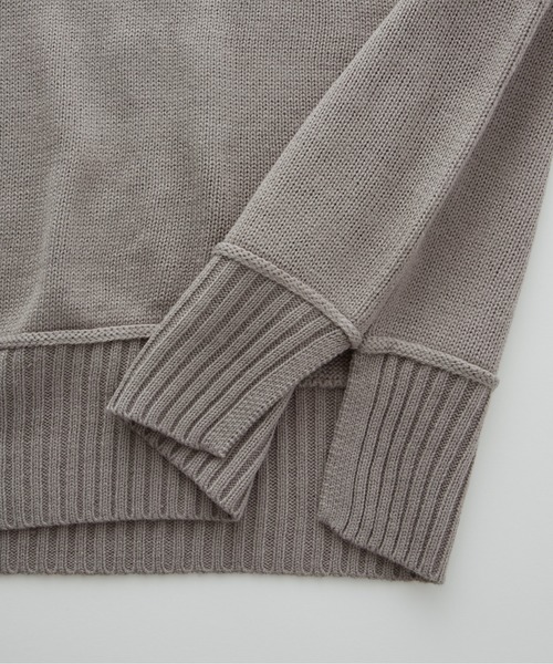 Loose/ルース（ルース）の「ルーズスリット Ｖネックニットベスト（ベスト・メンズ・グレー/グレー系その他/グレイッシュベージュ・S/M/L）」の21枚目の写真