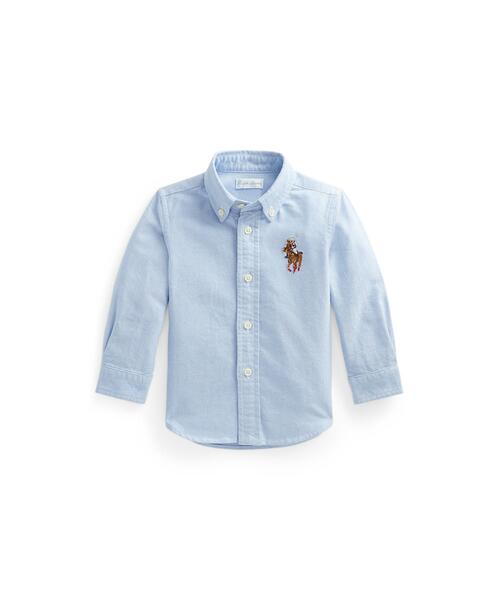 Polo ベア & Big Pony コットン オックスフォード シャツ