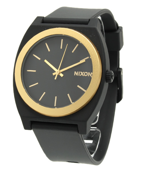 NIXON（ニクソン）の「THE TIME TELLER P（アナログ腕時計・レディース・ブラック×ゴールド・FREE）」の10枚目の写真