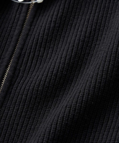 RIVE DROITE（リヴドロワ）の「トレンドライクな着こなしが叶う　片畦セーラージップカーディガン（カーディガン/ボレロ・レディース・オフホワイト/ブラック・FREE）」の14枚目の写真