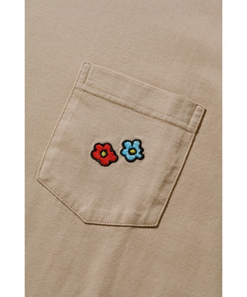 XLARGE（エクストララージ）の「TREE HOUSE L/S POCKET TEE（Tシャツ/カットソー・メンズ・ホワイト/ブラック/ベージュ・S/M/L/XL）」の12枚目の写真