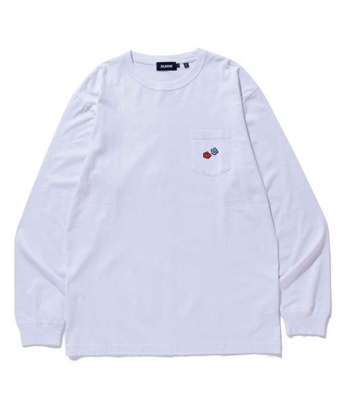 XLARGE（エクストララージ）の「TREE HOUSE L/S POCKET TEE（Tシャツ/カットソー・メンズ・ホワイト/ブラック/ベージュ・S/M/L/XL）」の15枚目の写真