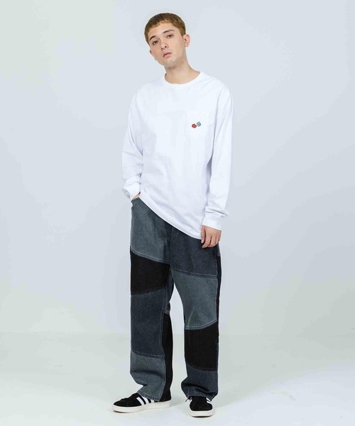 XLARGE（エクストララージ）の「TREE HOUSE L/S POCKET TEE（Tシャツ/カットソー・メンズ・ホワイト/ブラック/ベージュ・S/M/L/XL）」の21枚目の写真