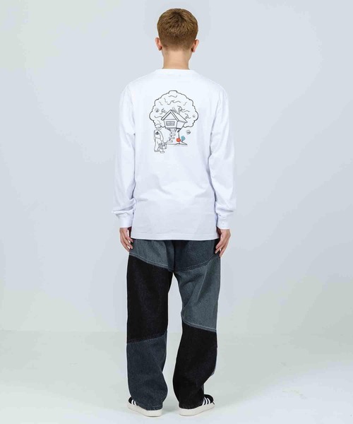 XLARGE（エクストララージ）の「TREE HOUSE L/S POCKET TEE（Tシャツ/カットソー・メンズ・ホワイト/ブラック/ベージュ・S/M/L/XL）」の22枚目の写真