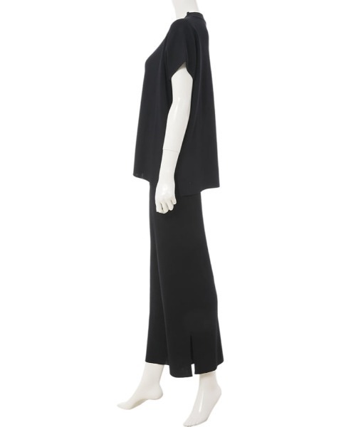 fifth（フィフス）の「フレンチスリーブニットパンツセットアップ（セットアップ・レディース・ブラック/ベージュ・MEDIUM）」の11枚目の写真