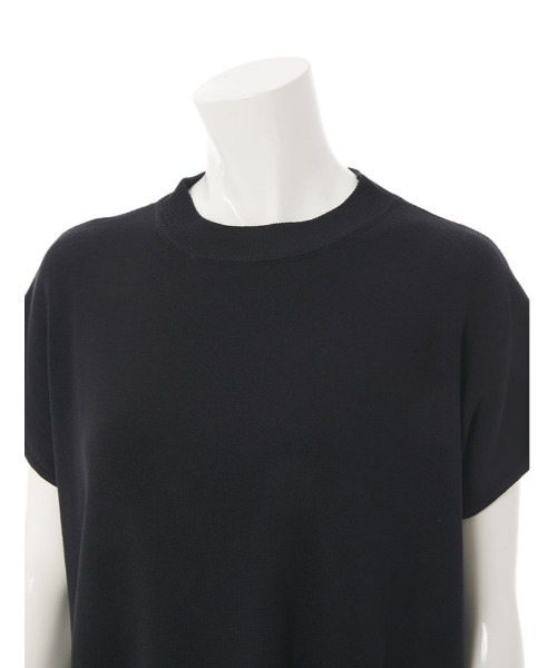 fifth（フィフス）の「フレンチスリーブニットパンツセットアップ（セットアップ・レディース・ブラック/ベージュ・MEDIUM）」の4枚目の写真