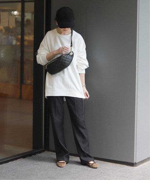 SLOBE IENA(スローブイエナ)の「【AULENTTI/オウレンティ】キルティングショルダーバッグ◆(ショルダーバッグ・レディース・ベージュ/ブラック・FREE)」の7枚目の写真