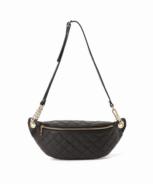 SLOBE IENA(スローブイエナ)の「【AULENTTI/オウレンティ】キルティングショルダーバッグ◆(ショルダーバッグ・レディース・ベージュ/ブラック・FREE)」の11枚目の写真