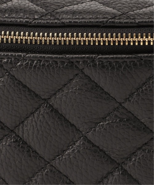 SLOBE IENA(スローブイエナ)の「【AULENTTI/オウレンティ】キルティングショルダーバッグ◆(ショルダーバッグ・レディース・ベージュ/ブラック・FREE)」の21枚目の写真