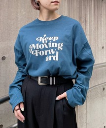 PAGEBOY | フロッキーレトロロゴロンT(Tシャツ/カットソー)