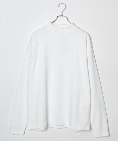 WEGO(ウィゴー)の「WEGO/モックネックロングスリーブプルオーバー(Tシャツ/カットソー・メンズ・ダークグレー/ホワイト/ブラック・SMALL/MEDIUM/LARGE)」の21枚目の写真