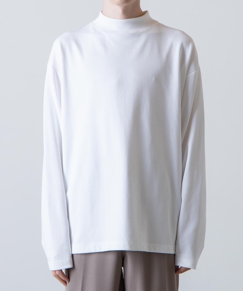 WEGO(ウィゴー)の「WEGO/モックネックロングスリーブプルオーバー(Tシャツ/カットソー・メンズ・ダークグレー/ホワイト/ブラック・SMALL/MEDIUM/LARGE)」の18枚目の写真