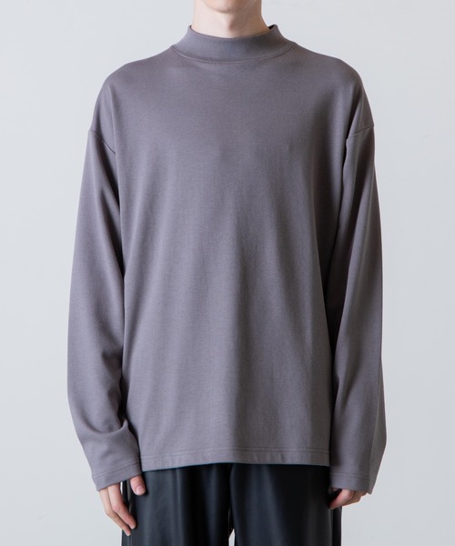 WEGO(ウィゴー)の「WEGO/モックネックロングスリーブプルオーバー(Tシャツ/カットソー・メンズ・ダークグレー/ホワイト/ブラック・SMALL/MEDIUM/LARGE)」の17枚目の写真