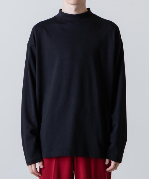 WEGO(ウィゴー)の「WEGO/モックネックロングスリーブプルオーバー(Tシャツ/カットソー・メンズ・ダークグレー/ホワイト/ブラック・SMALL/MEDIUM/LARGE)」の16枚目の写真