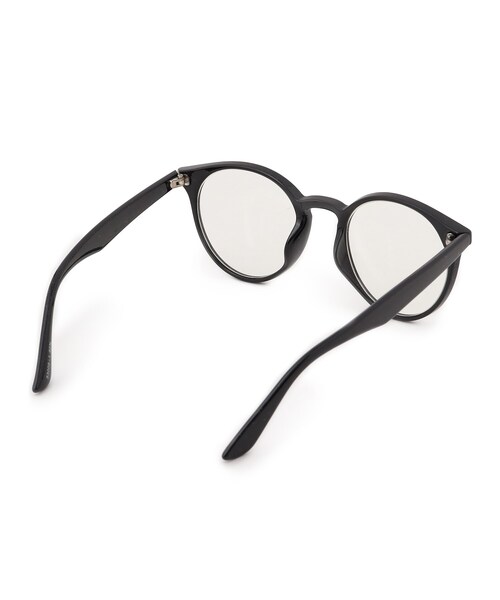 DRESKIP（ドレスキップ）の「◆【UVカット】シンプルダテメガネ（サングラス・レディース・クリア/ブラック/ベージュ/ブラウン系5・00）」の7枚目の写真