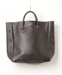 【YOUNG&OLSEN】EMBOSSED LEATHER TOTE M