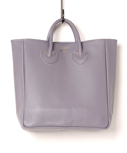 YOUNG&OLSEN The DRYGOODS STORE(ヤングアンドオルセン)の「【YOUNG&OLSEN】EMBOSSED LEATHER TOTE M(トートバッグ・レディース・ブラック/ベージュ/グレー/ピンク/ライトグレー/グリーン/グレイッシュベージュ/グレー系その他3/ブラウン・FREE)」の4枚目の写真