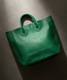 【YOUNG&OLSEN】EMBOSSED LEATHER TOTE M