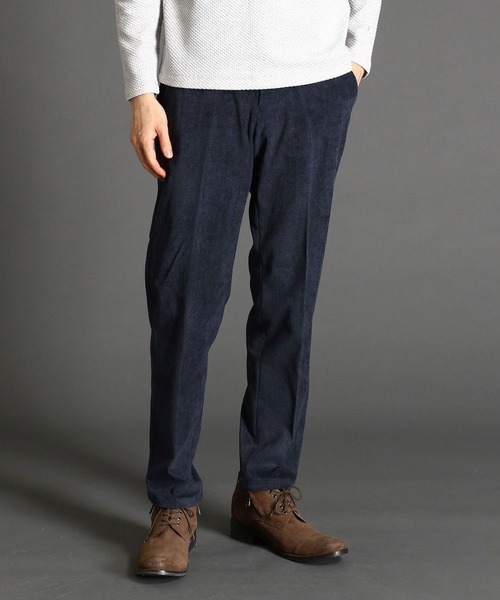 HIDEAWAYS NICOLE（ハイダウェイニコル）の「ハイストレッチカルゼコールパンツ（その他パンツ・メンズ・ライトベージュ/ブラック/モカ/ネイビー・SMALL/LARGE/MEDIUM/X-LARGE）」の4枚目の写真