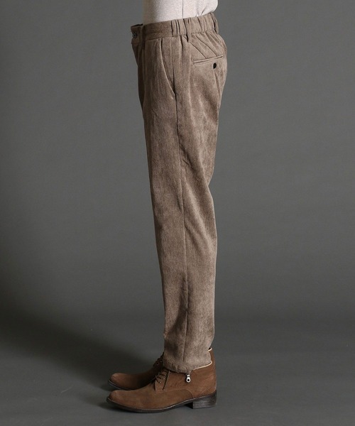 HIDEAWAYS NICOLE（ハイダウェイニコル）の「ハイストレッチカルゼコールパンツ（その他パンツ・メンズ・ライトベージュ/ブラック/モカ/ネイビー・SMALL/LARGE/MEDIUM/X-LARGE）」の6枚目の写真