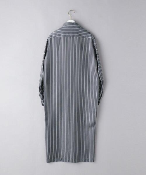 seya.(セヤ)の「<seya.(セヤ)>ストライプ ワンピース ■■■(シャツワンピース・レディース・ダークグレー・S)」の2枚目の写真