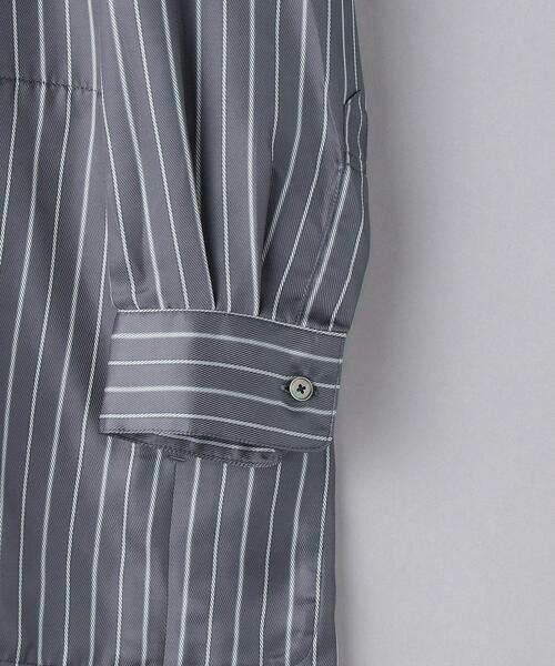 seya.(セヤ)の「<seya.(セヤ)>ストライプ ワンピース ■■■(シャツワンピース・レディース・ダークグレー・S)」の4枚目の写真