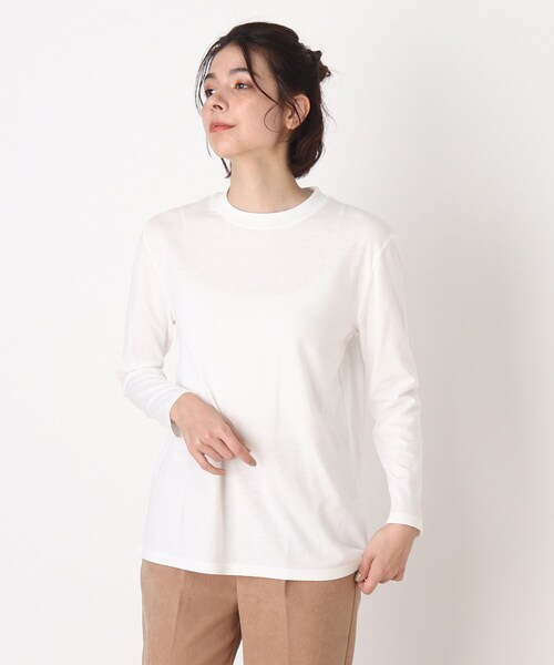 DRESKIP（ドレスキップ）の「◆【2点セット】前後2WAYニットベスト×ロンT（その他トップス・レディース・ブラック/ダークブラウン/サンドベージュ・02/03/04）」の6枚目の写真