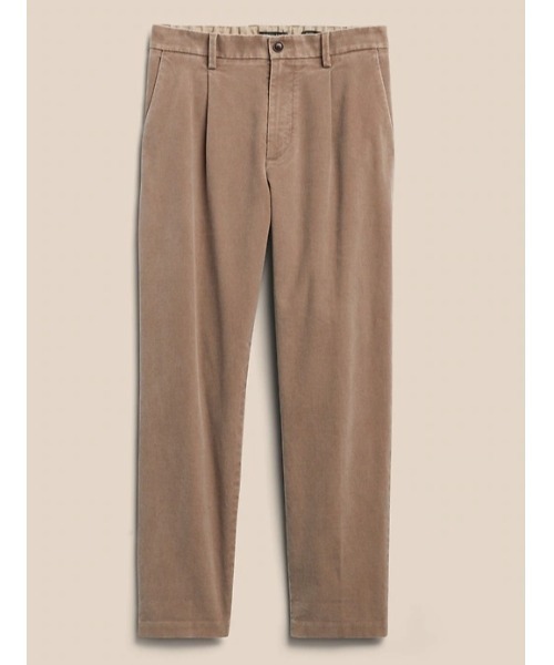 Banana Republic(バナナリパブリック)の「リラックステーパードフィット オーガニック ブラッシュド トラベラー チノパンツ(チノパンツ・メンズ・ブラウン/カーキ/ブルー/キャメル・34/32/30/31/33/28/29)」の19枚目の写真