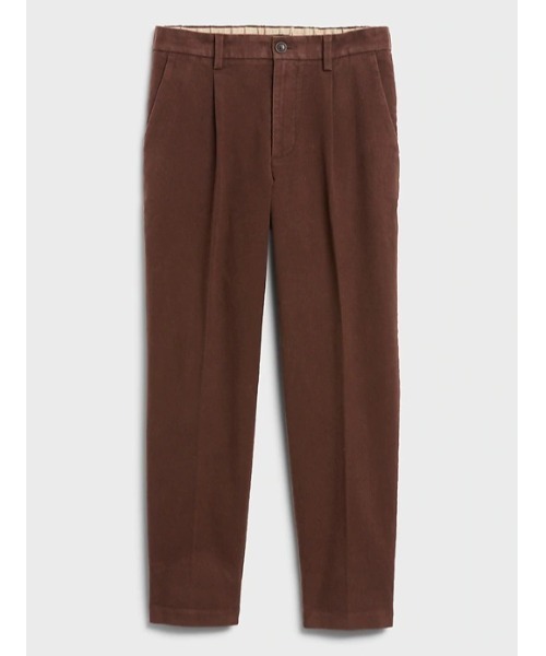 Banana Republic(バナナリパブリック)の「リラックステーパードフィット オーガニック ブラッシュド トラベラー チノパンツ(チノパンツ・メンズ・ブラウン/カーキ/ブルー/キャメル・34/32/30/31/33/28/29)」の12枚目の写真