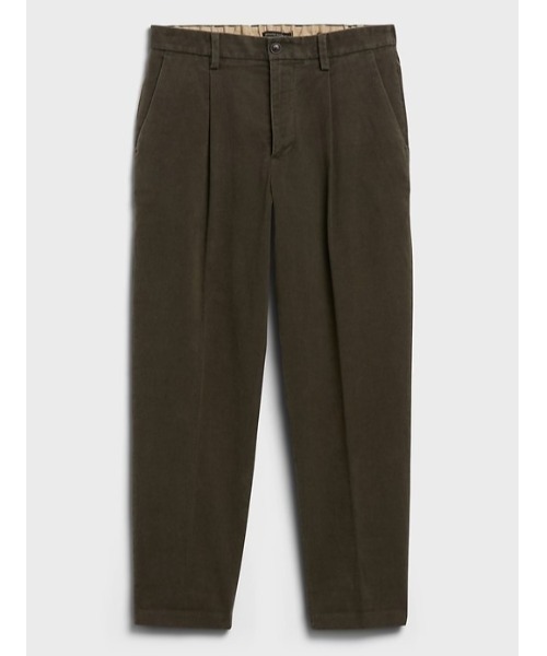 Banana Republic(バナナリパブリック)の「リラックステーパードフィット オーガニック ブラッシュド トラベラー チノパンツ(チノパンツ・メンズ・ブラウン/カーキ/ブルー/キャメル・34/32/30/31/33/28/29)」の5枚目の写真
