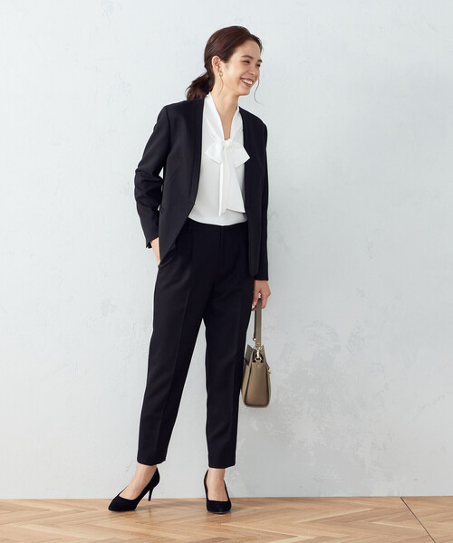 COMME CA ISM（コムサイズム）の「ボウタイ ブラウス（シャツ/ブラウス・レディース・ホワイト・M/L）」の2枚目の写真